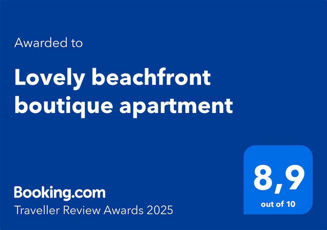 Lovely Beachfront Boutique Apartment Flic-en-Flacq Kültér fotó